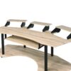 Eleazar - Music Recording Studio Desk - Oak - Image 2