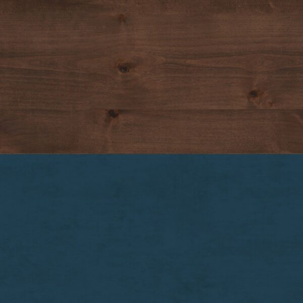 Nantucket - TV Stand Console For TVs Up To 100" - Blue Denim, Whiskey