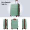 Hardshell Luggage Sets 24" / Bag Spinner Suitcase With Tsa Lock Lightweight - Green - Image 5