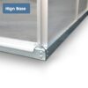 Walk-In Polycarbonate Greenhouse With Roof Vent, Sliding Doors, Hobby Hot House For Outdoor Garden Backyard - Silver - Image 6