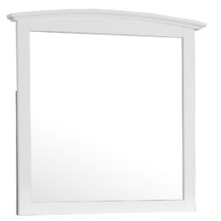 Elegant Wall Mirror - White