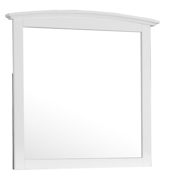 Elegant Wall Mirror - White