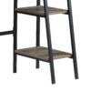 Garima - Legs Writing Desk - Rustic Oak / Black - Image 11