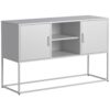 Modern Sideboard Buffet With Plenty Of Storage Space, Anti-Tilt Mechanism, Elegant Handles, Silent Magnetic Closures And Eco-Friendly Finishes For Kitchen, Dining Room, Bed Room And Living Room - White - Image 14