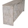 Accent Cabinet Farmhouse Style 3 Door Wooden Cabinet Sideboard Buffet Server Cabinet Storage Cabinet, For Living Room, Entryway, Hallway, Office, Kitchen And Dining Room - Natural Wood Wash - Image 7