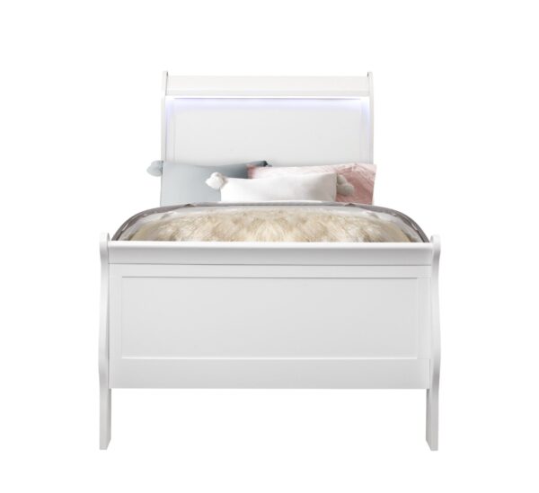 Charlston - Twin Bed - White