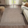 Guros - 4' X 6' Traditional Indoor / Outdoor Area Rug - Natural - Image 2