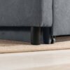 Hannah - Woven Convertible Armchair - Dark Gray - Image 4