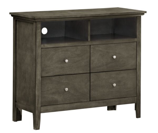 Charming TV Media Chest - Gray