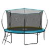 Yc 14Ft Recreational Trampolines With Enclosure For Kids And Adults With Patented Fiberglass Curved Poles Pumpkin - Pumpkin Blue - Image 21
