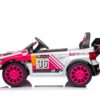 12V4A 20W*2 One Button Start, Forward And Backward, High And Low Speed, Music, Front Light, Power Display, Two Doors Can Open, 2.4G R / C, Seat Belt Four Wheel Absorber Kids Ride On Car - Pink - Image 20