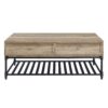 Brantley - Rectangular Coffee Table - Oak / Sandy Gray - Image 4