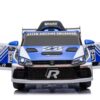 12V4A 20W*2 One Button Start, Forward And Backward, High And Low Speed, Music, Front Light, Power Display, Two Doors Can Open, 2.4G R / C, Seat Belt Four Wheel Absorber Kids Ride On Car - Blue - Image 10