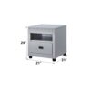 Eleanor - End Table - Dove Gray - Image 3