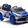 12V4A 20W*2 One Button Start, Forward And Backward, High And Low Speed, Music, Front Light, Power Display, Two Doors Can Open, 2.4G R / C, Seat Belt Four Wheel Absorber Kids Ride On Car - Blue - Image 4
