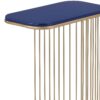 Aviena - Display & Utility Functioned Accent Table - Blue / Gold - Image 5