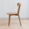 Simple Dining Chair, Solid Chair Table For Living Room Chair (Set of 4) - Natural - Image 3