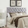 Super Nova - Queen Bed Headboard - Light Gray - Image 5