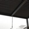 10 x 19 Ft Louver Pergola Frame & Louvers - Black - Image 4