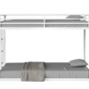 Adam - Twin Over Full Metal Bunk Bed - White Metal - Image 10