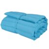 72.83" Outdoor Lounge Chairs (Set of 2), Cushion Replacement Patio Funiture Seat Cushion Chaise Lounge Cushion - Sky Blue - Image 9