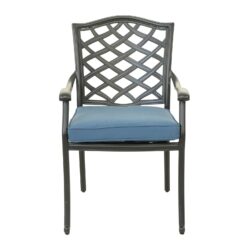 Dining Arm Chair (Set of 2) - Sapphire Blue