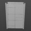Double Sliding Shower Door Aluminium Alloy Frame, 5 / 16" (8Mm) Thick Sgcc Tempered Clear Glass - Chrome - Image 4