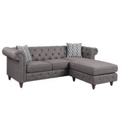Waldina - Reversible Sectional Sofa - Brown