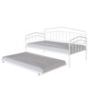 Fox - Twin Daybed With Twin Trundle - White - Image 5