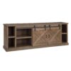 Farmhouse - TV Stand Console For TVs Up To 95" - Barnwood - Image 4