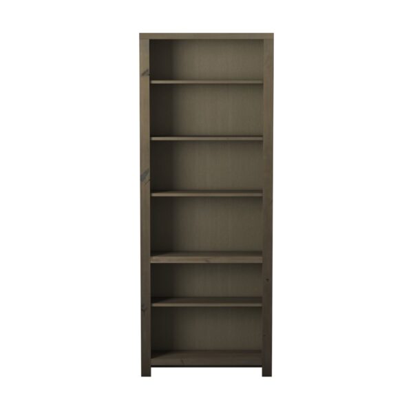 Joshua Creek - High 6 Shelf Bookcase - Barnwood