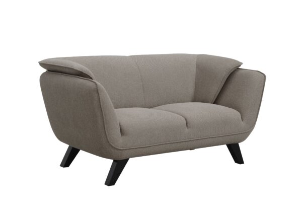 Nayeli - Brown Loveseat - Brown