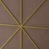 Wall Mirror Circular Mirror Metal Framed Mirror Round Vanity Mirror Dressing Mirror, For Bathroom, Living Room, Bedroom - Gold - Image 7