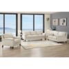 Westcott - Leather Chair - Beige - Image 4
