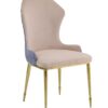 Caolan Lavender - Side Chair (Set of 2) - Tan / Gold - Image 4