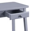 Kaife - Accent Table With Display And Utility Function - Gray - Image 4