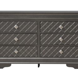 Verona - Dresser - Metalic Black