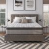 12" King Diamond Innerspring Hybrid And Cooling Gel Memory Foam Mattress, High Quality, Pressure Relief, And Motion Isolation, Certipur-Us And Oeko Tex Certified - Gray - Image 4
