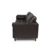 Mid-Century Tufted Leather Sofa - Espresso - Image 3