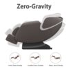 Bosscare - Massage Chair Recliner With Zero Gravity, Full Body Airbag Massage Chair With Bluetooth Speaker, Foot Roller Brown - Brown - Image 3