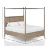 King Canopy Bed - Sand - Image 6