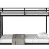 Adam - Twin Over Full Metal Bunk Bed - Black - Image 12