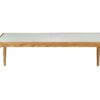 Gwynn - Frosted Glass Top Coffee Table - Natural - Image 5