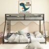 Adam - Twin Over Full Metal Bunk Bed - Black - Image 8