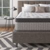 12" King Diamond Innerspring Hybrid And Cooling Gel Memory Foam Mattress, High Quality, Pressure Relief, And Motion Isolation, Certipur-Us And Oeko Tex Certified - Gray - Image 7