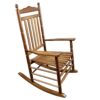Balcony Porch Adult Rocking Chair - Oak - Image 5