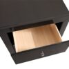 Elegantly Designed Nightstand - Black - Image 5