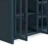 Nantucket - TV Stand Console For TVs Up To 100" - Blue Denim, Whiskey - Image 6