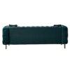Chesterfield - Modern Tufted Velvet Living Room Sofa, 84.25''W Couch - Green - Image 11