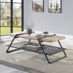 Brantley - Coffee Table - Oak / Sandy Gray